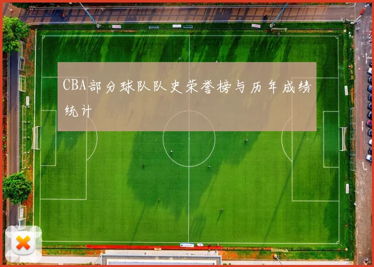 CBA部分球队队史荣誉榜与历年成绩统计